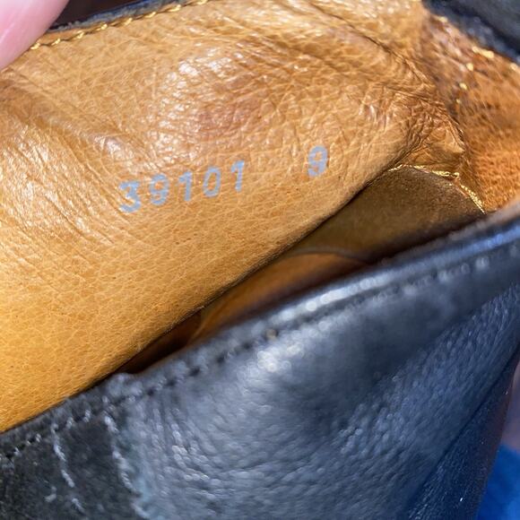 MADEWELL Cait Black Leather Suede Sz 9 Ankle Booties 2" Heel Zip Up Fall Winter - Picture 7 of 9